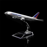 FZ16cm The New American B777 Alloy Metal Model Aircraft Birthday Gift Plane Models chiristmas Gift