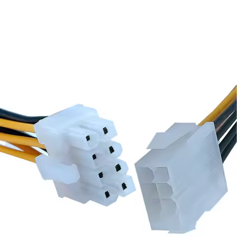 8 pin ATX 12V CPU EPS P4 Power Extension Cable 8pin 15cm Extend Cable Wire 18AWG Power Supply for Bi