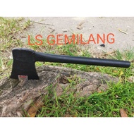 100% ORIGINAL B- TANI AXE HANDLE  KAPAK HULU BESI DROP FORGED STEEL AXE KAPAK KAYU AXE STEEL