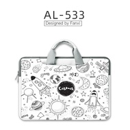 Cartoon Pattern Laptop Bag Universal Portable Laptop Bag for 12/13/14/15/17.3inch Apple MacBook Lenovo Huawei Laptop Bag