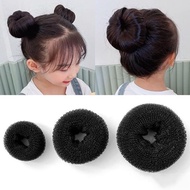 Donut Bun Hair Styling Donut Hair Bun Hair Styling Korean Bun