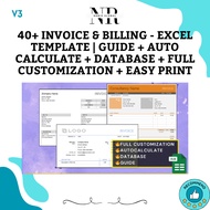 40+ Invoice & Billing - Excel Template