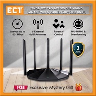 Tenda TX2 Pro AX1500 Dual-Band Gigabit WiFi 6 Router (Supports Unifi)