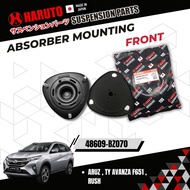 HARUTO GENUINE ABSORBER MOUNTING FRONT PERODUA ARUZ , TOYOTA AVANZA F651 , RUSH (48609-BZ070)