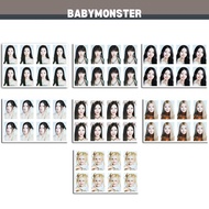 [kstuffind] (3) BABY MONSTER ID PHOTO PICTURE MEMBER BABYMONSTER ID PHOTO PHOTO RUKA RORA RAMI PHARI
