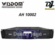 Power Amplifier Wisdom AH 10002 / AH10002 - 2 channel