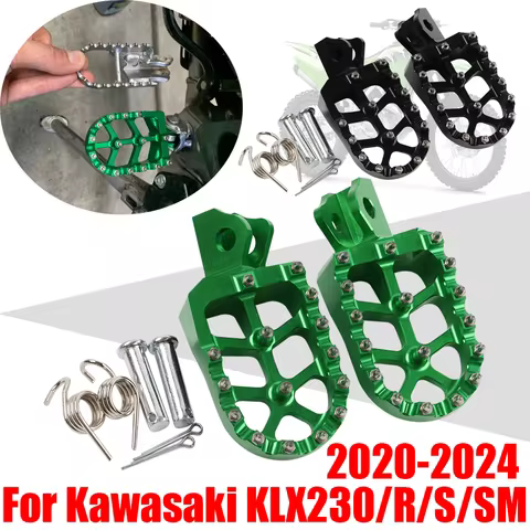 For Kawasaki KLX230 KLX230R KLX230S KLX230SM KLX 230 R S SM 230R 230S 230SM Accessories Footrest Foo