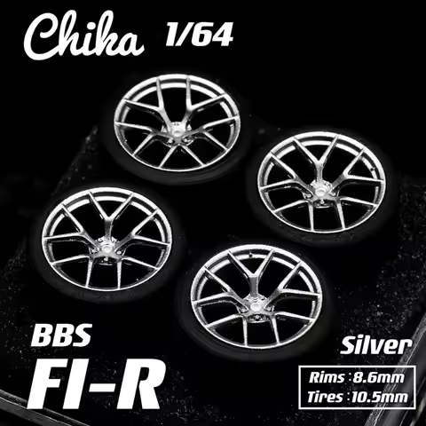 1/64 Chika Tuned Wheels 9mm BBS FIA FID FIR Stance Wheels