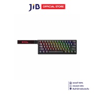 KEYBOARD (คีย์บอร์ด) AULA WIN60HE GRAY WOOD MAGNETIC SWITCH RGB EN/TH - BLACK