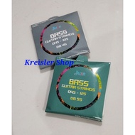 Dluxe bass strings 1 set Bass guitar 4 strings 5 strings dluxe guitar bass string