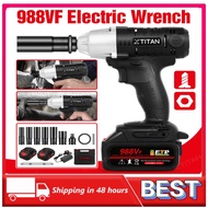 🔥Lowest🔥XTITAN 1888VF Cordless Impact Wrench 880Nm Brushless Wrench Electric Impact Driver Tire Repa