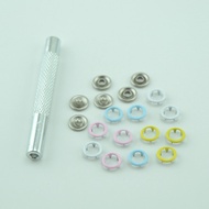 Pure Copper Material Hollow Five-Claw Buckle Baby Clothes Press Buckle Children's Clothing Baby Romp