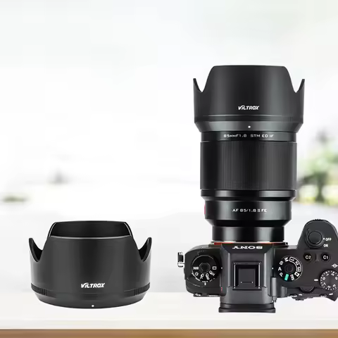 Original Lens Hood Cover Viltrox LP-07 72mm Screw Mount 85mm f/1.8 For Viltrox Sony E-mount Fuji X m