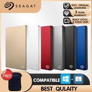 【Hot Stock】 HOT SALES Seagate External Hard Disk  2TB / 1TB BACKUP PLUS SLIM USB 3.0 Portable HDD External Hard Drive