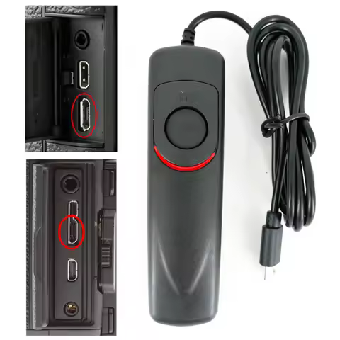 Shutter Release Cable Remote Control as RR-90 RR90 for Fuji Fujifilm X-PRO2 X-T2 X-T1 X-T20 X-T10 X-