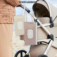 TONFASHION Baby Wipes Holder, Portable Resuable Baby Wipes Dispenser,  Refillable Wipes Dispenser fo