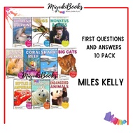 (SG SHIPPING) Miles Kelly First Questions and Answers Bundle (10 books/set)