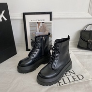 Dr. Martens Boots Womens Instagram Platform Height-Increasing Martain Boots Dr. Martens Boots