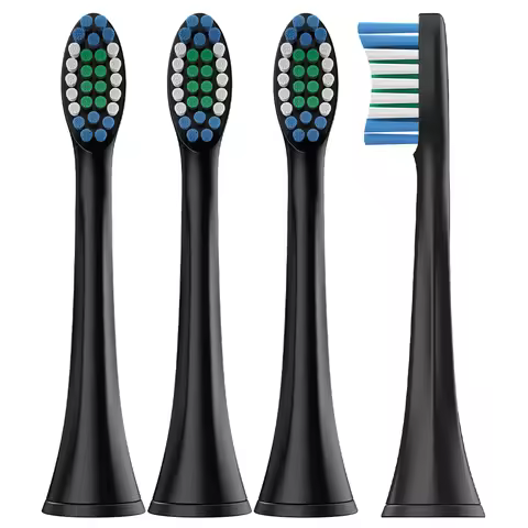 Sonic Replacement Brush Heads Compatible with Philips Sonicare Electric Toothbrush Click-on Handles,