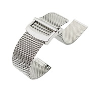 20mm 22mm High Quality Stainless Steel Watch Strap for IWC Pilot Band Mesh Metal Bracelet for Portofino Watchband with Folding Buckle