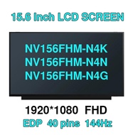 15.6 inch IPS 144Hz Laptop LCD Screen NV156FHM-N4K fit NV156FHM-N4N NV156FHM-N4G For DELL G3 3500 LE