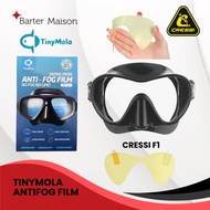 Tiny Mola Anti Fog Film for Cressi F1 Mask