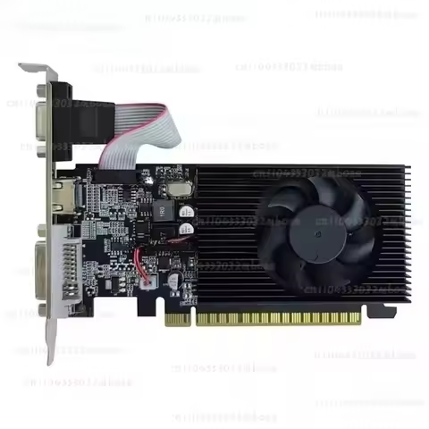 New GT730 610 GTX 750 Graphics Card 730 610 750 Knife Card 2G DDR3 VGA + HDMI + DVI