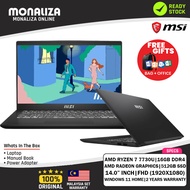 MSI Laptop (Modern 14 C7M-412MY) AMD Ryzen 7 7730U | Radeon Graphics