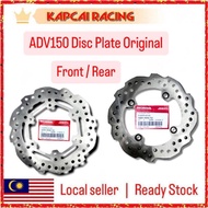 Piring Disk Brake Brek Plate Front Depan 45351-K0W-N01 / Rear Belakang 43251-K0W-T01 ADV150 ADV 150