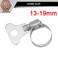 Garden hose clip 13-19mm steel hose clip water pipe hose clip klip paip air