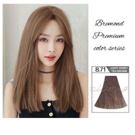 Bremod Hair Color 8.71 Light honey tea brown hair Dye