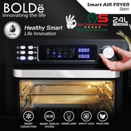 FF Oven Digital BOLDe Air Fryer Smart Digital 24L Black Diamond Oven