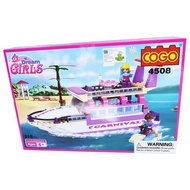 Lego COGO Brick 4508 - Dream Girls Yacht Cruise Ship lego Girls