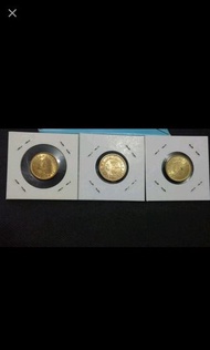 香港1963KN,1972KN & 1974年 一毫 (TEN CENTS) (極強原轉光) 共3個,掛號$20