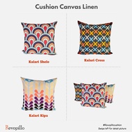 Canvas Cushion Pillow Case 40x40 - Cover Only