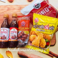 Ingredients for making KFC fried chicken