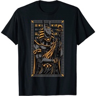 Adult T-Shirt Ancient Egypt Hieroglyph Egyptian God Anubis