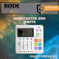 RODE RODECaster Duo Integrated Audio Production Studio - White / Black