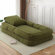 🚢Lazy Sofa Human Kennel Room Bedroom Small Sofa Single Double Lazy Bone Chair Reclining Foldable Sofa Bed