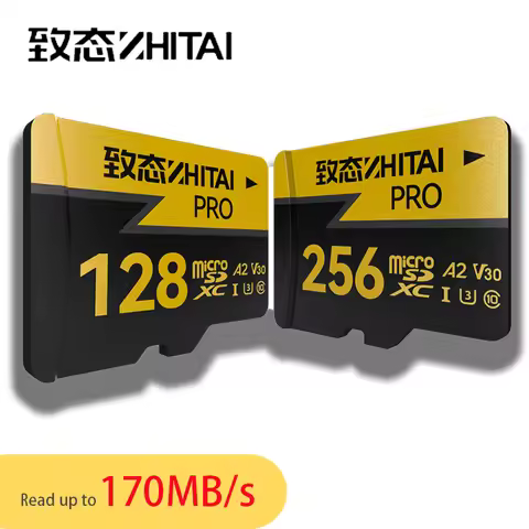 ZhiTai Micro SDXC Memory Card TF Flash Card 64GB 128GB 256GB 512GB 1T Read Speed 170MB/s 4K Video Sh