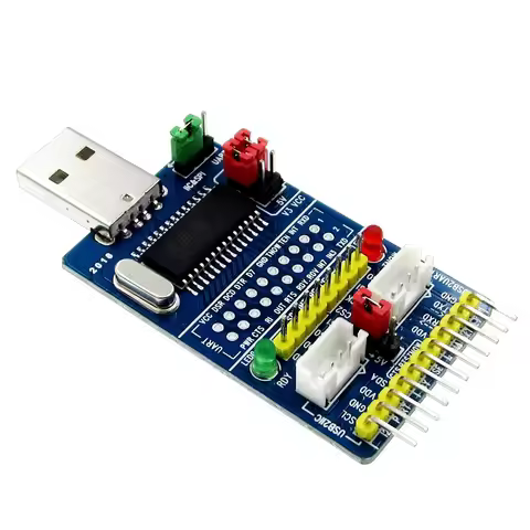 CH341A USB to SPI I2C IIC UART TTL ISP Serial Adapter Module EPP/MEM Converter For Serial Brush Debu