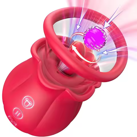 Sucking Licking Vibrator Tongue Licking Clitoris Sucker for Women Female Clitoral G Spot Nipple Stim