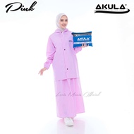 ROK JAS HUJAN WANITA BAHAN LENTUR KUAT DAN NYAMAN DIPAKAI BY AKULA