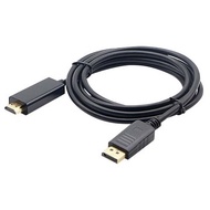 i.shock 翔龍 DisplayPort公 to HDMI公 轉接線 1.8M