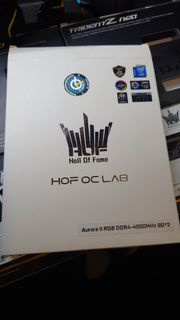 GALAX HOF OC Lab Aurora II RGB DDR4 3600MHz & 4000MHz 8GBx2