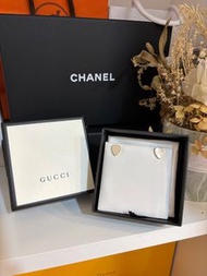 GUCCI 心型系列 愛心造型 耳環 耳釘 925純銀 古馳