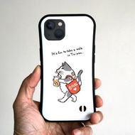 Grip iPhone 手機殼 台灣 Walking Cat白