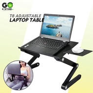 Goestore T8 Table for Laptop Desk Portable Adjustable Laptop Table Stand Up/Sitting with Mouse Pad