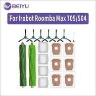 [Accessories] Suitable for Irobot Roomba Max 705/504 Robot Vacuum Accessories Main Brush Side Brush 