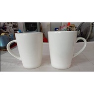 White Ceramic Mug Size 9 Ounces And 10